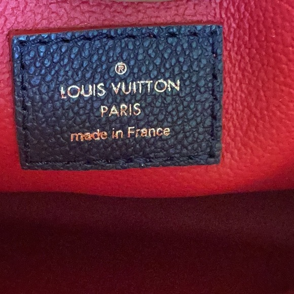 Empreinte Monogram Toiletry Pouch 26 Marine Rouge. - Picture 3 of 7